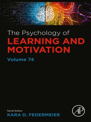 cover image of The Psychology of Learning and Motivation